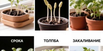 Топ-5 фатальных ошибок при выращивании рассады, которые совершают все Топ-5 фатальных ошибок при выращивании рассады, которые совершают все